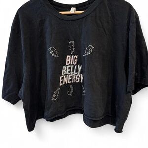Black Graphic Women's Top